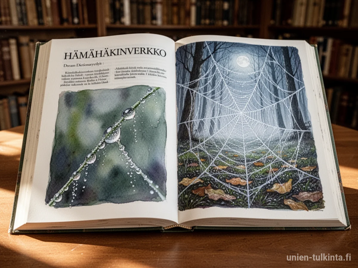Yleinen merkitys: unen symboli Hämähäkinverkko – arkkityypit ja symboliikka