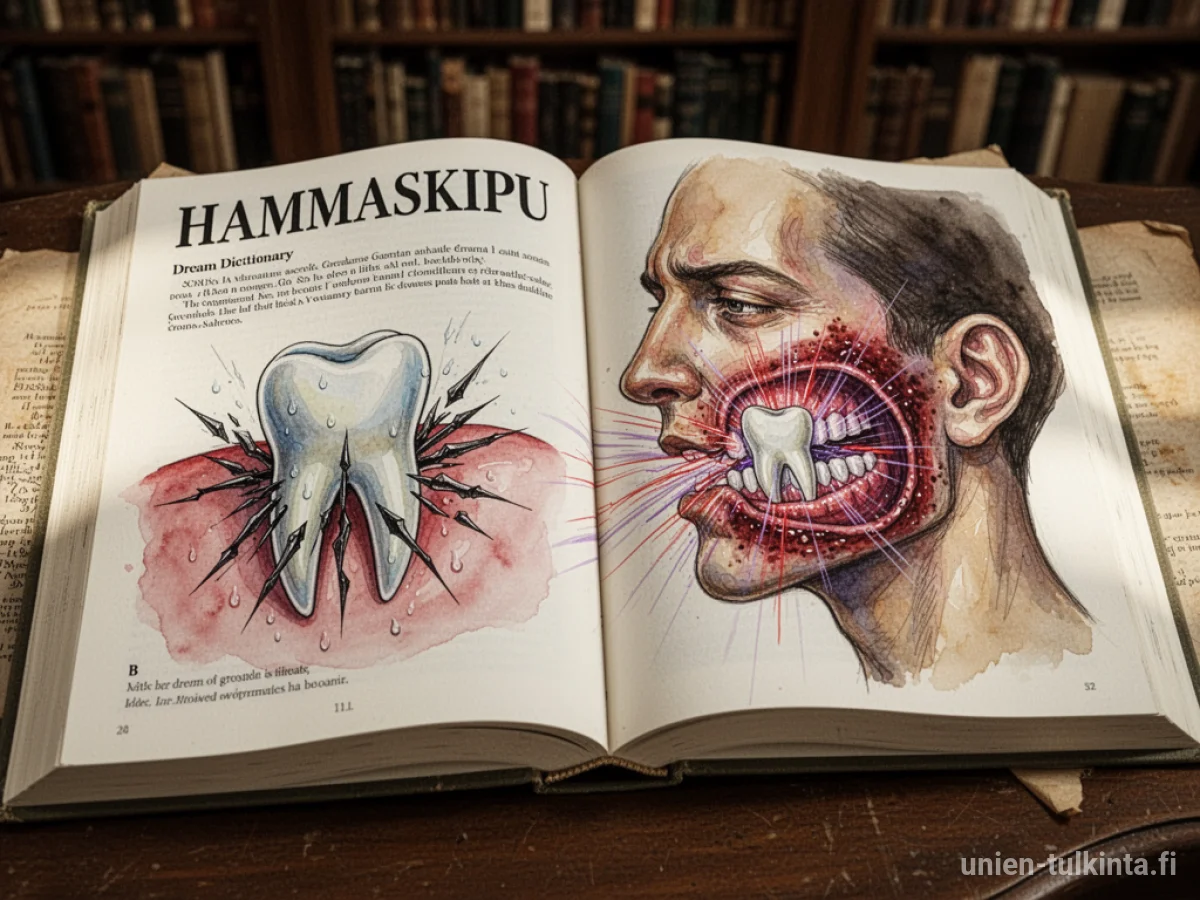 Yleinen merkitys: unen symboli Hammaskipu – arkkityypit ja symboliikka