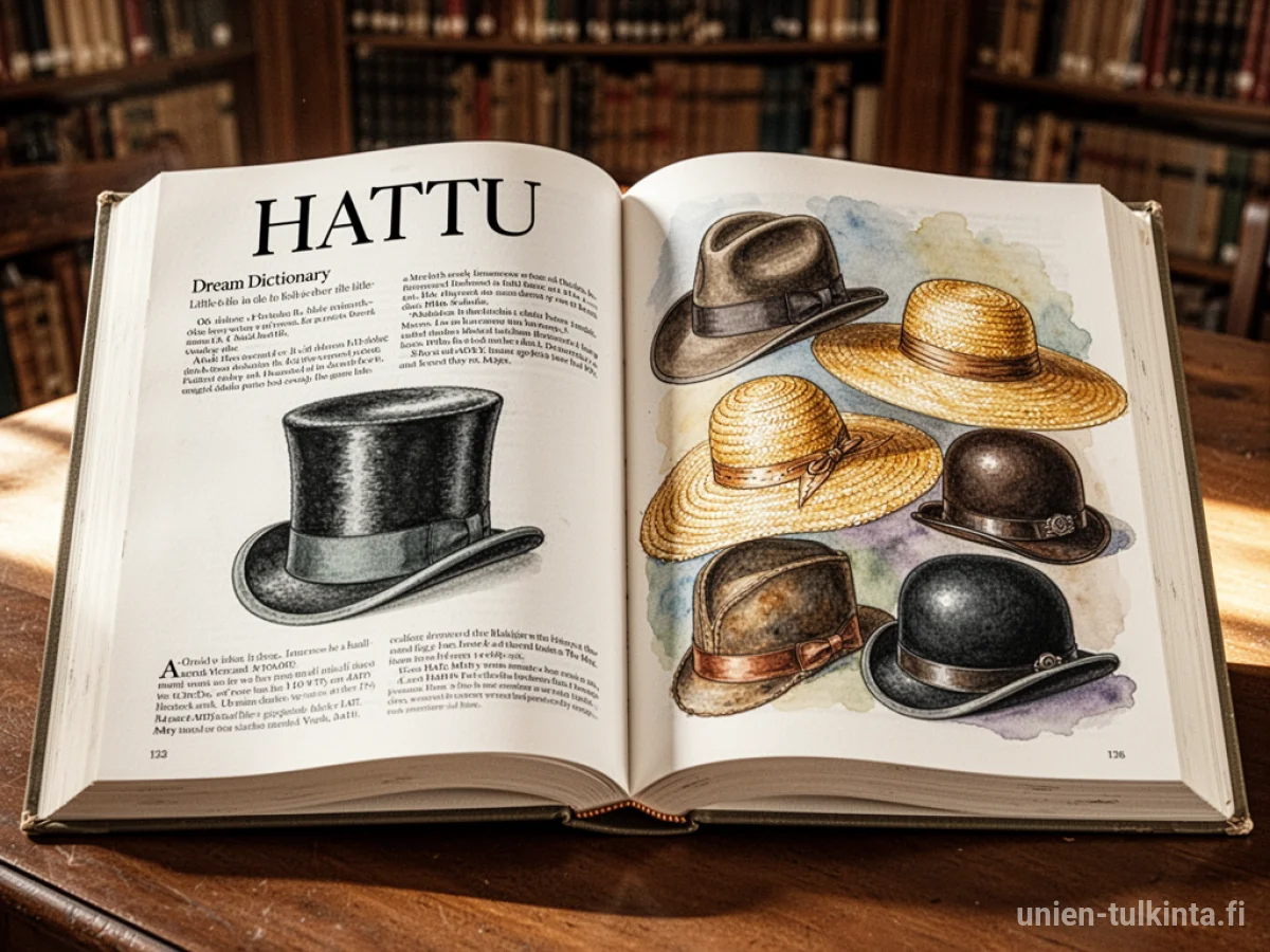 Yleinen merkitys: unen symboli Hattu – arkkityypit ja symboliikka