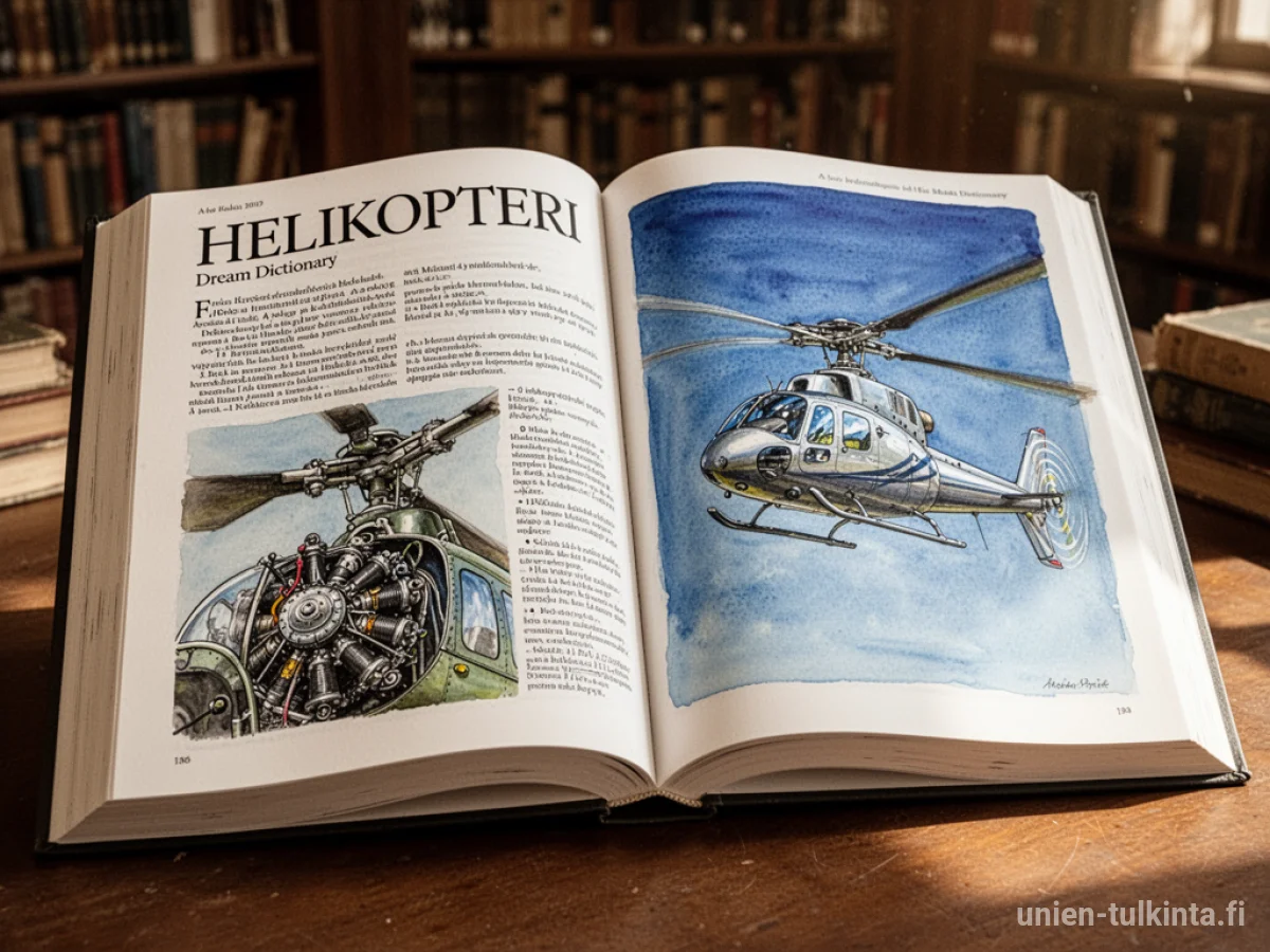Yleinen merkitys: unen symboli Helikopteri – arkkityypit ja symboliikka