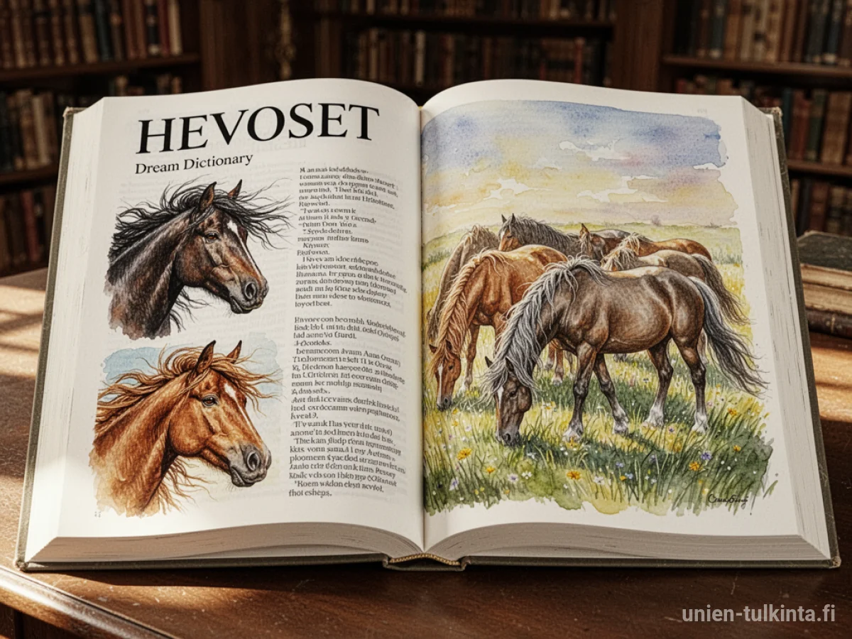 Yleinen merkitys: unen symboli Hevoset – arkkityypit ja symboliikka