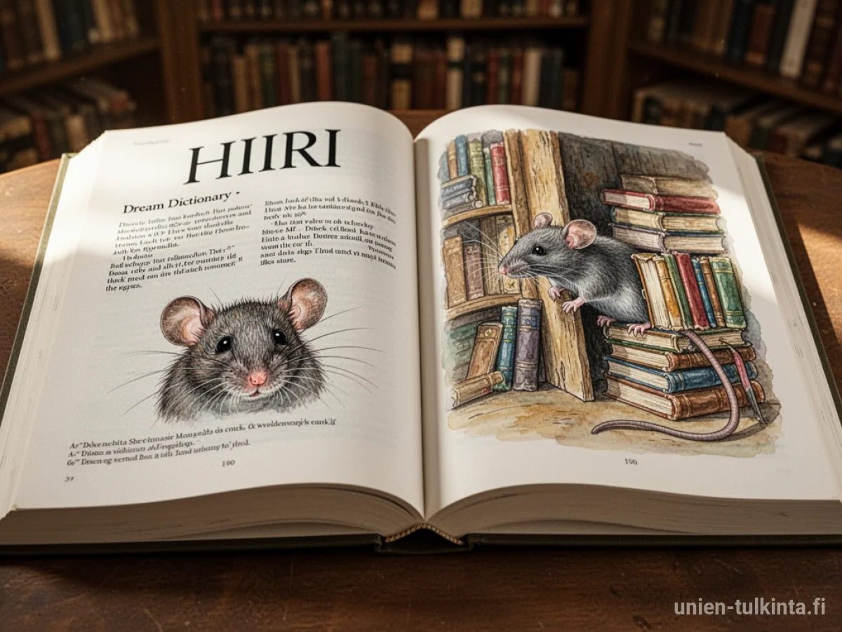 Yleinen merkitys: unen symboli Hiiri – arkkityypit ja symboliikka