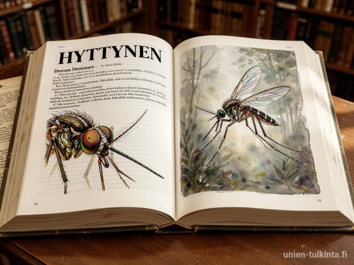 Yleinen merkitys: unen symboli Hyttynen – arkkityypit ja symboliikka