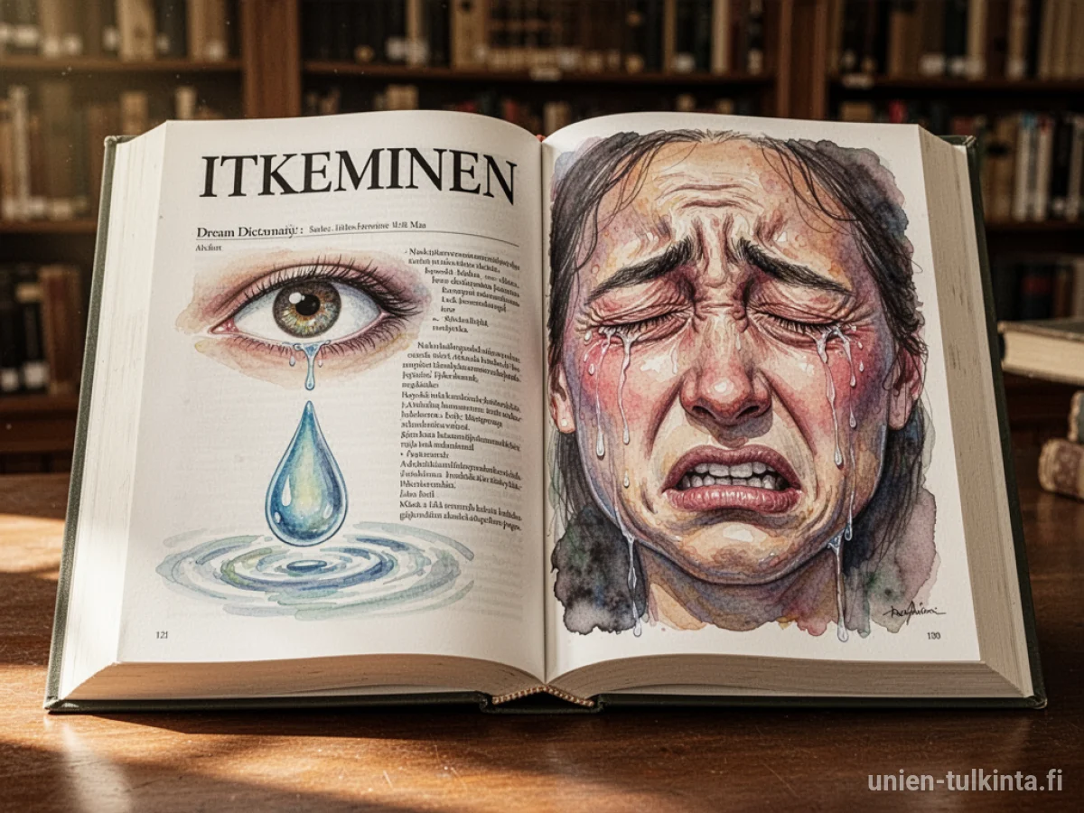 Yleinen merkitys: unen symboli Itkeminen – arkkityypit ja symboliikka