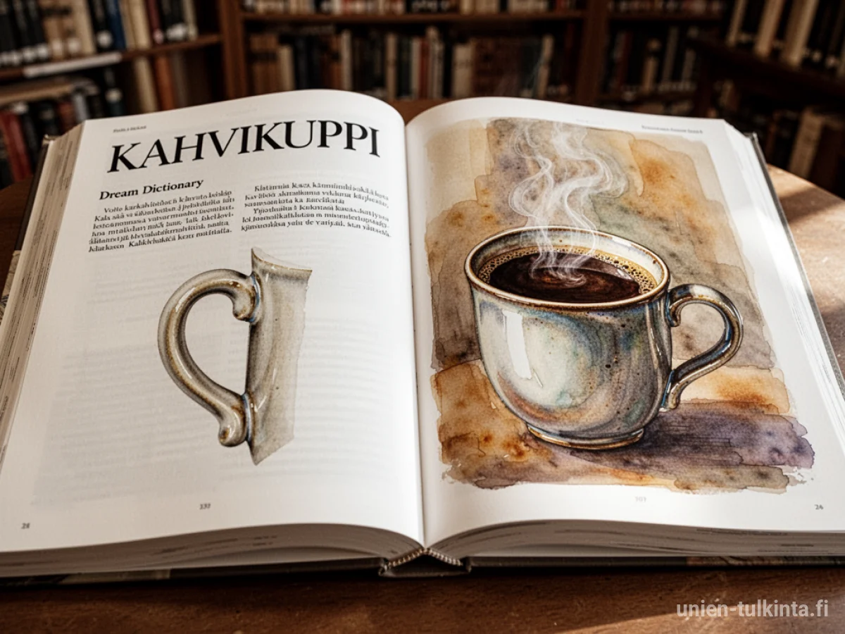 Yleinen merkitys: unen symboli Kahvikuppi – arkkityypit ja symboliikka