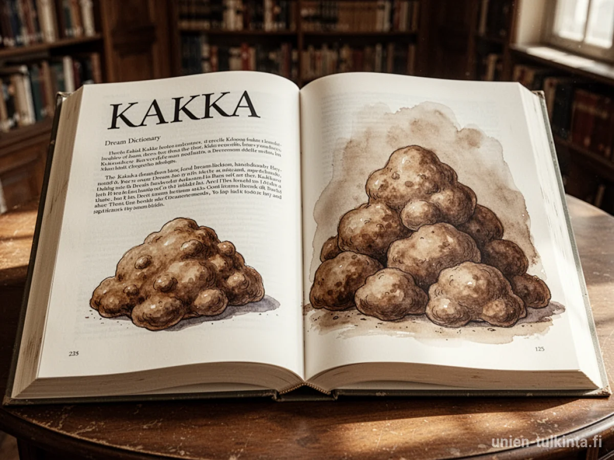 Yleinen merkitys: unen symboli Kakka – arkkityypit ja symboliikka