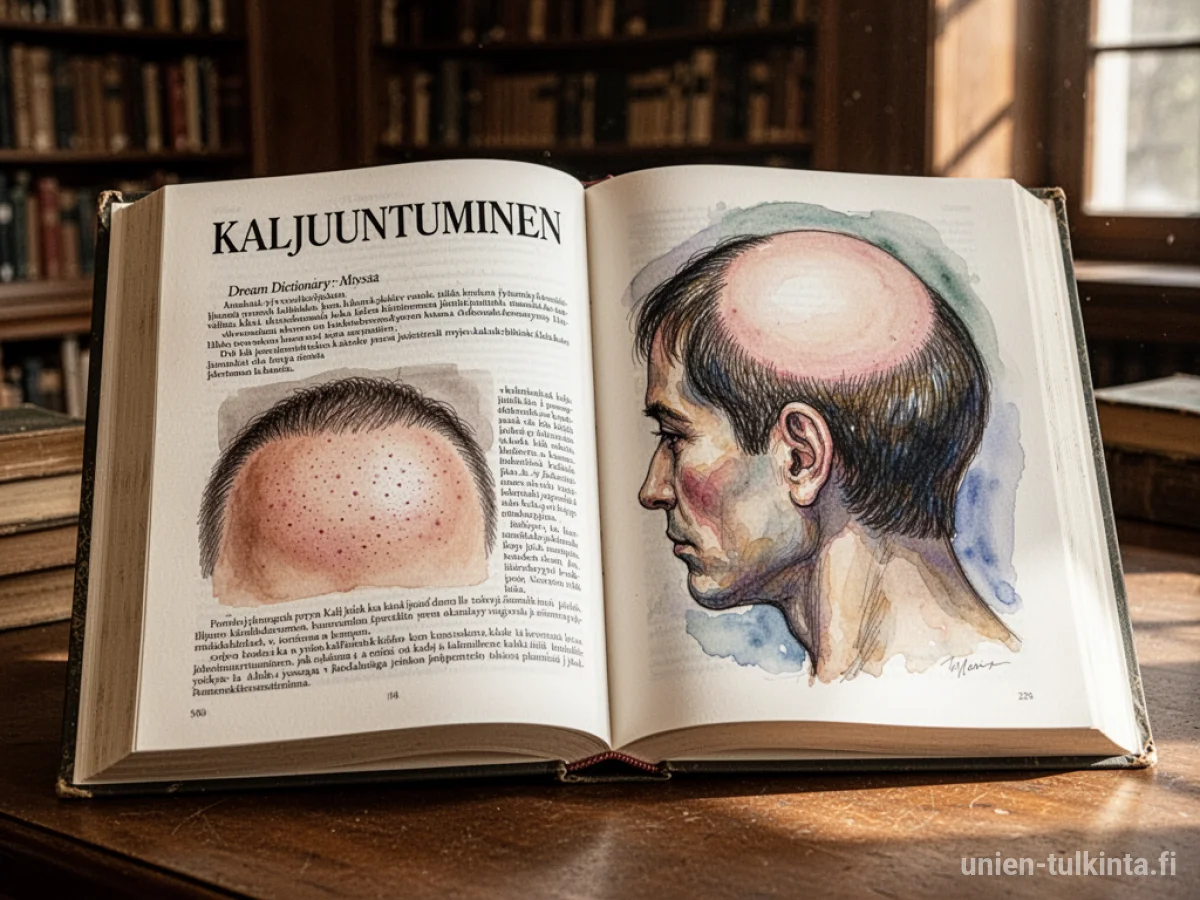 Yleinen merkitys: unen symboli Kaljuuntuminen – arkkityypit ja symboliikka