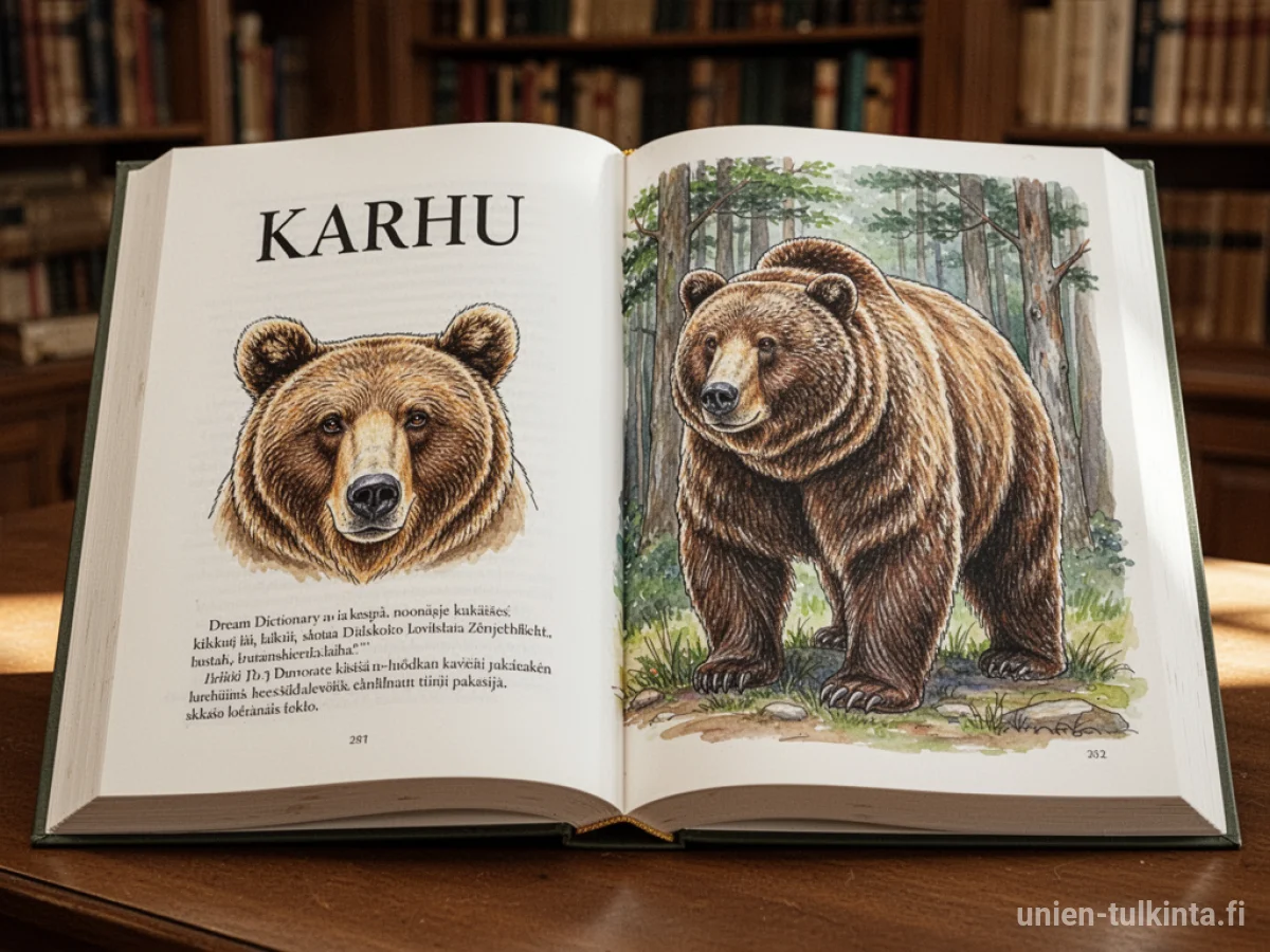 Yleinen merkitys: unen symboli Karhu – arkkityypit ja symboliikka
