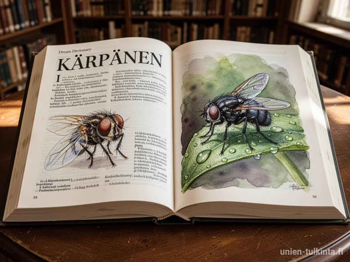 Yleinen merkitys: unen symboli Kärpänen – arkkityypit ja symboliikka