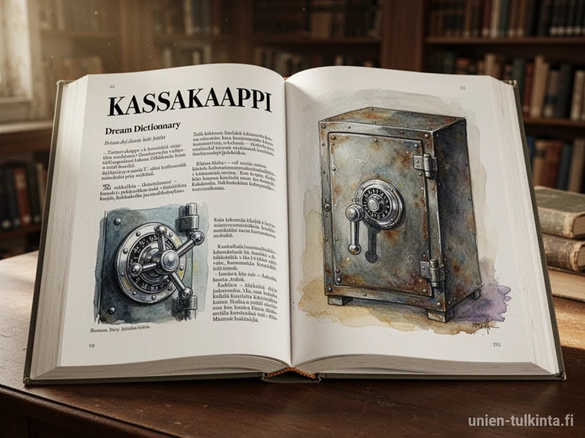 Yleinen merkitys: unen symboli Kassakaappi – arkkityypit ja symboliikka