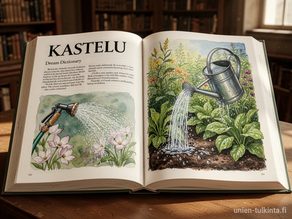 Yleinen merkitys: unen symboli Kastelu – arkkityypit ja symboliikka