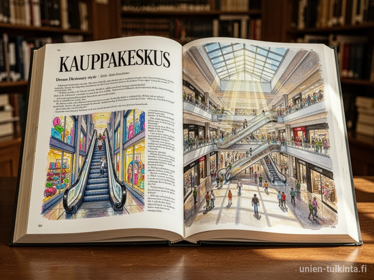 Yleinen merkitys: unen symboli Kauppakeskus – arkkityypit ja symboliikka