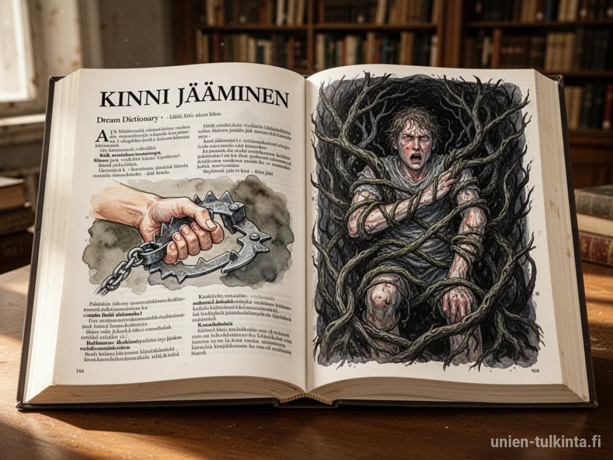 Yleinen merkitys: unen symboli Kiinni jääminen – arkkityypit ja symboliikka