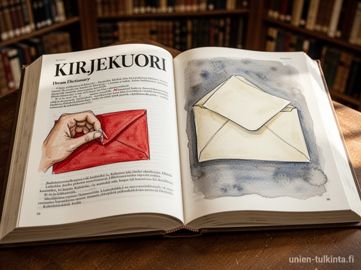 Yleinen merkitys: unen symboli Kirjekuori – arkkityypit ja symboliikka
