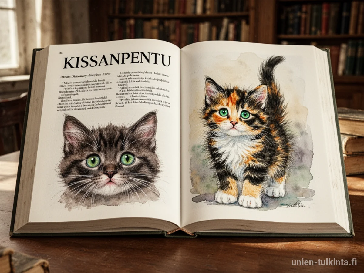 Yleinen merkitys: unen symboli Kissanpentu – arkkityypit ja symboliikka