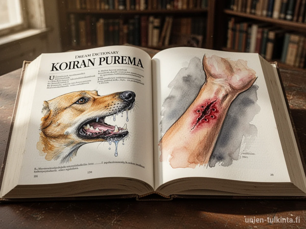 Yleinen merkitys: unen symboli Koiran purema – arkkityypit ja symboliikka