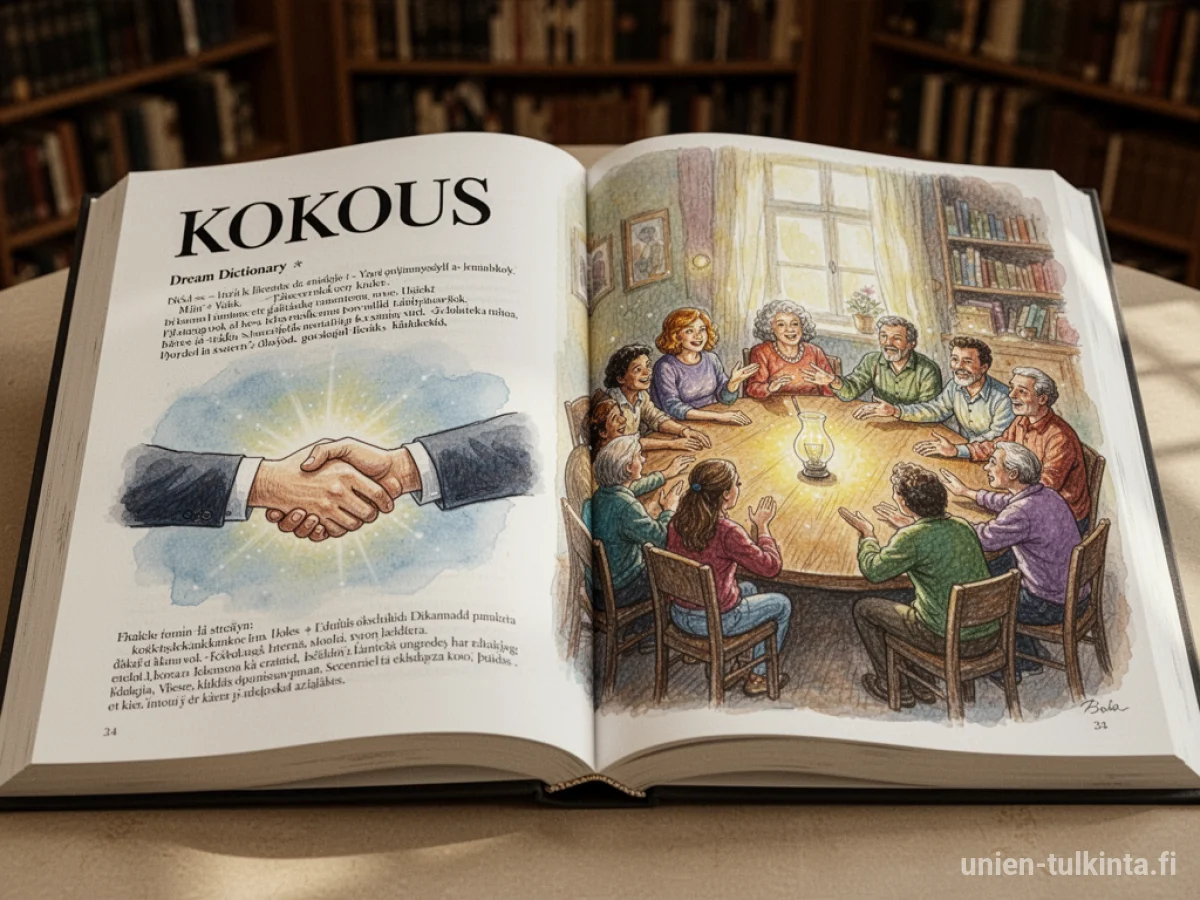 Yleinen merkitys: unen symboli Kokous – arkkityypit ja symboliikka