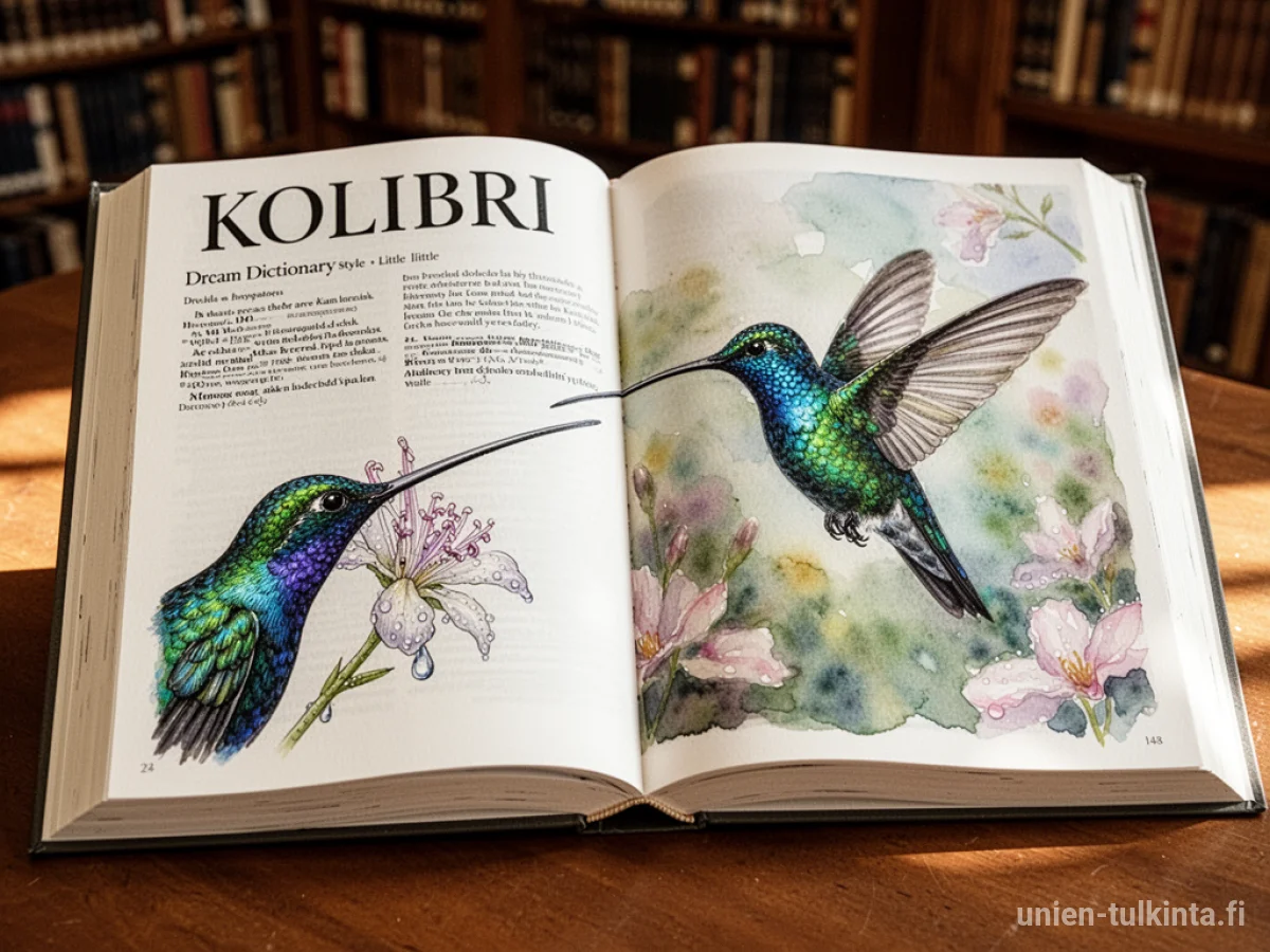 Yleinen merkitys: unen symboli Kolibri – arkkityypit ja symboliikka
