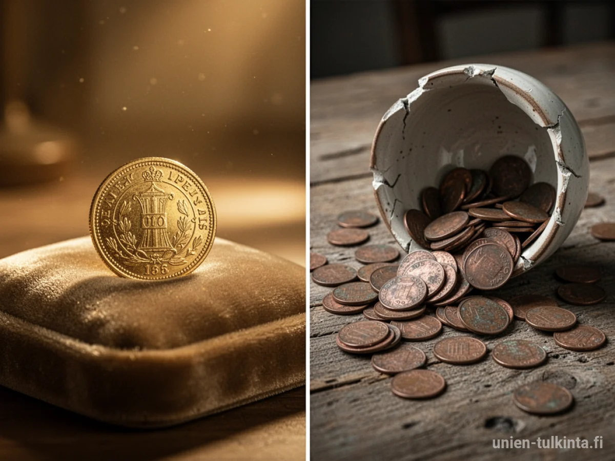 Yksityiskohtainen unen tulkinta: erilaiset tilanteet, joissa esiintyy Kolikot unessa