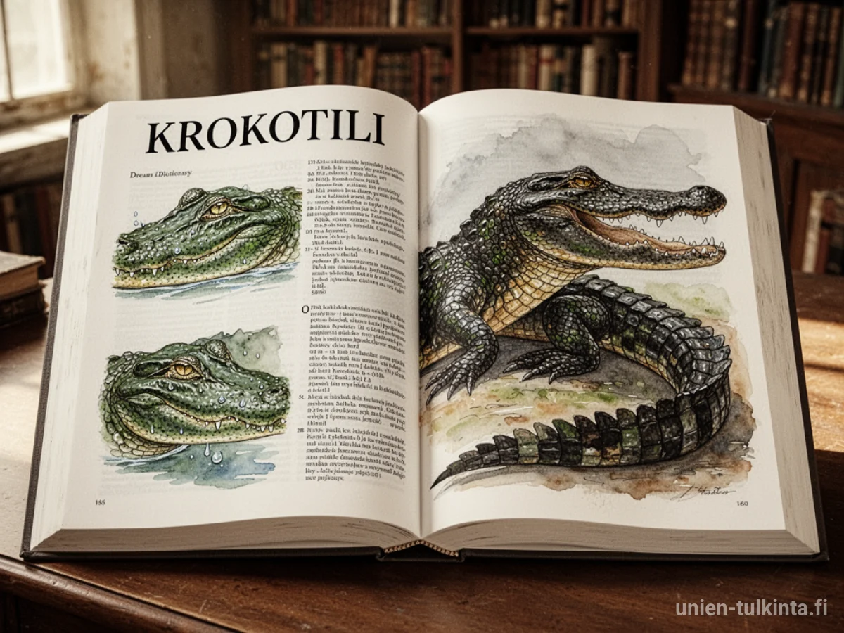 Yleinen merkitys: unen symboli Krokotiili – arkkityypit ja symboliikka