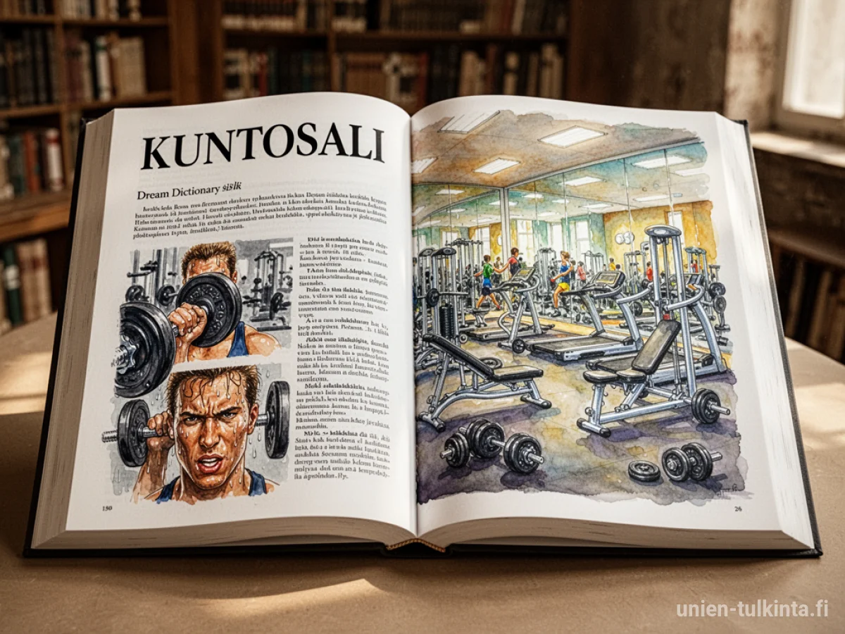 Yleinen merkitys: unen symboli Kuntosali – arkkityypit ja symboliikka