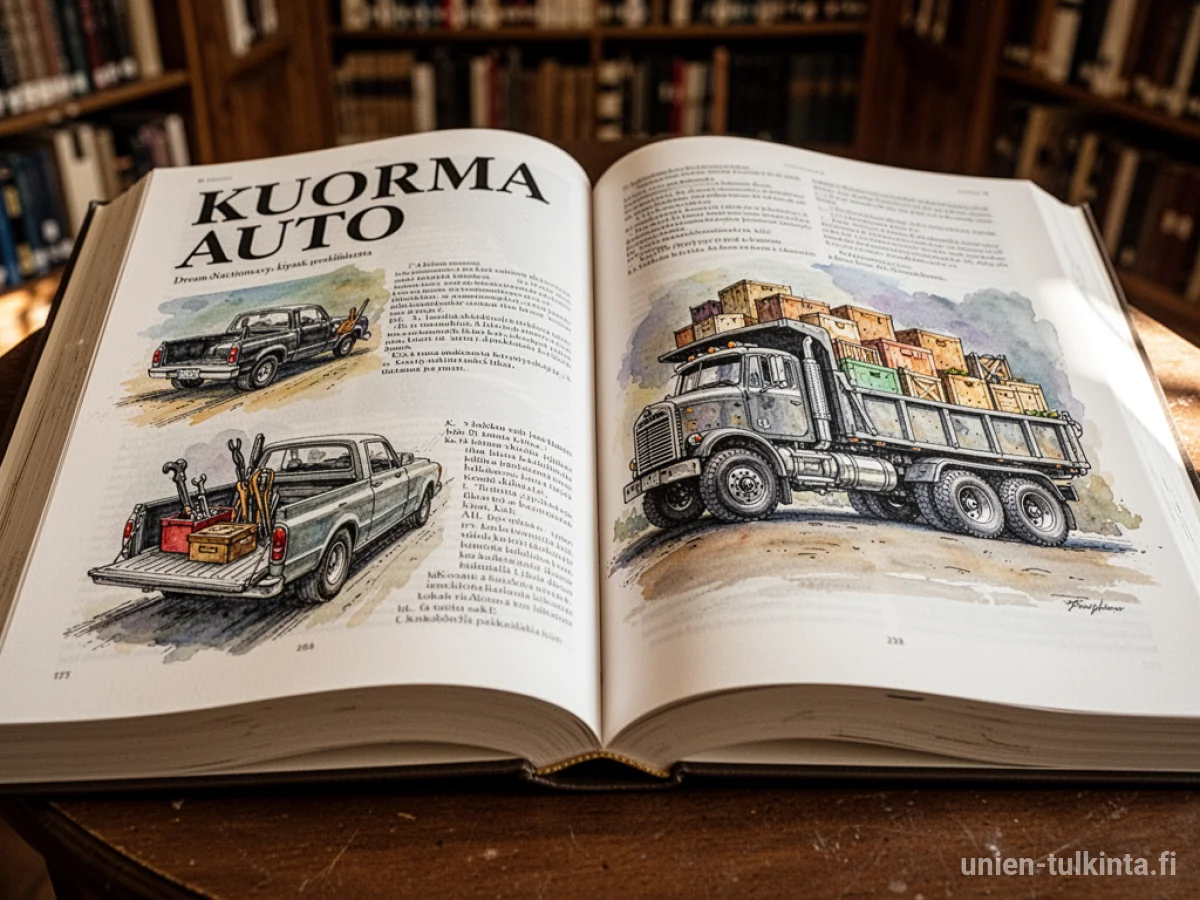 Yleinen merkitys: unen symboli Kuorma auto – arkkityypit ja symboliikka