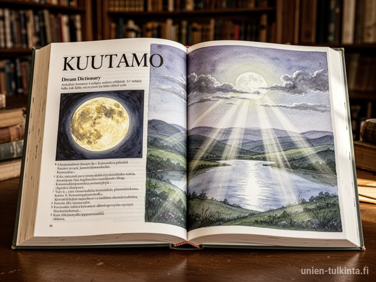Yleinen merkitys: unen symboli Kuutamo – arkkityypit ja symboliikka