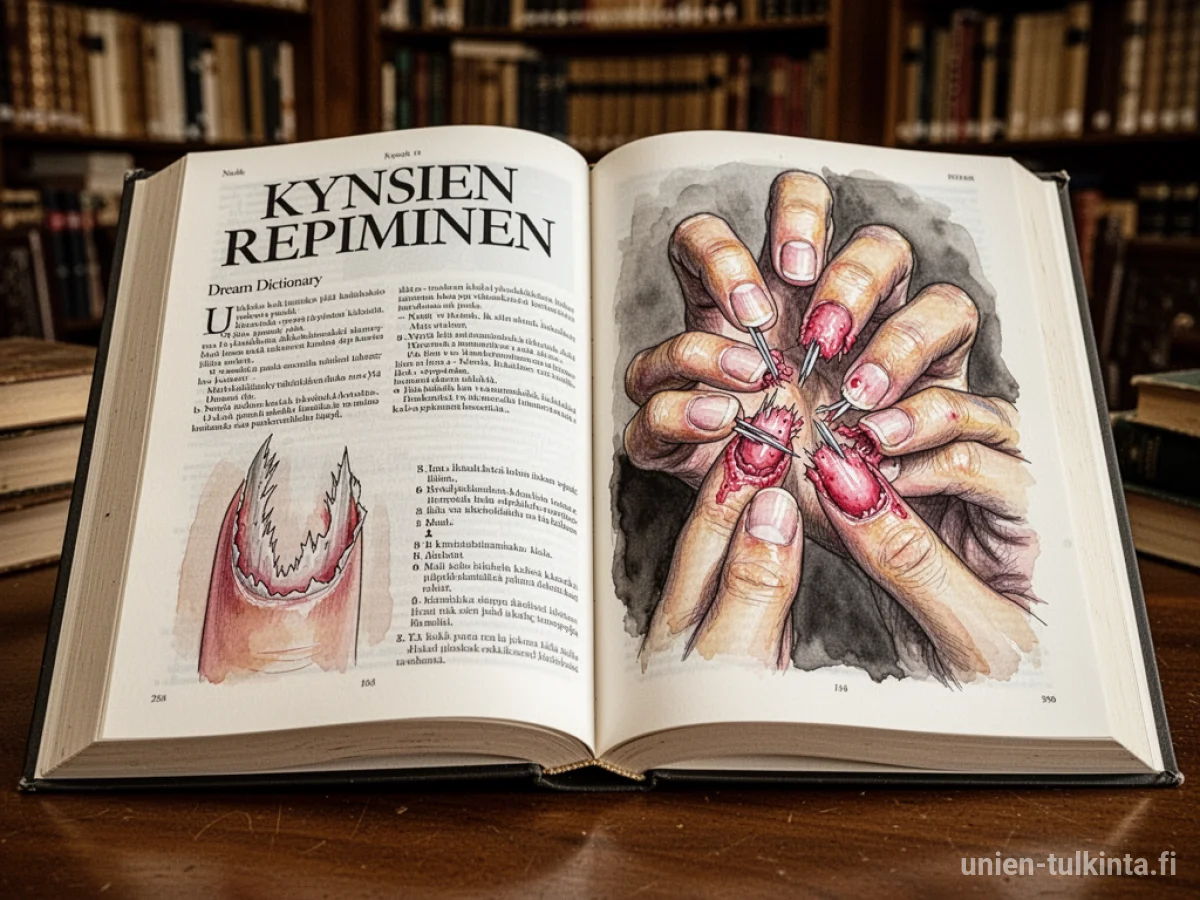 Yleinen merkitys: unen symboli Kynsien repiminen – arkkityypit ja symboliikka