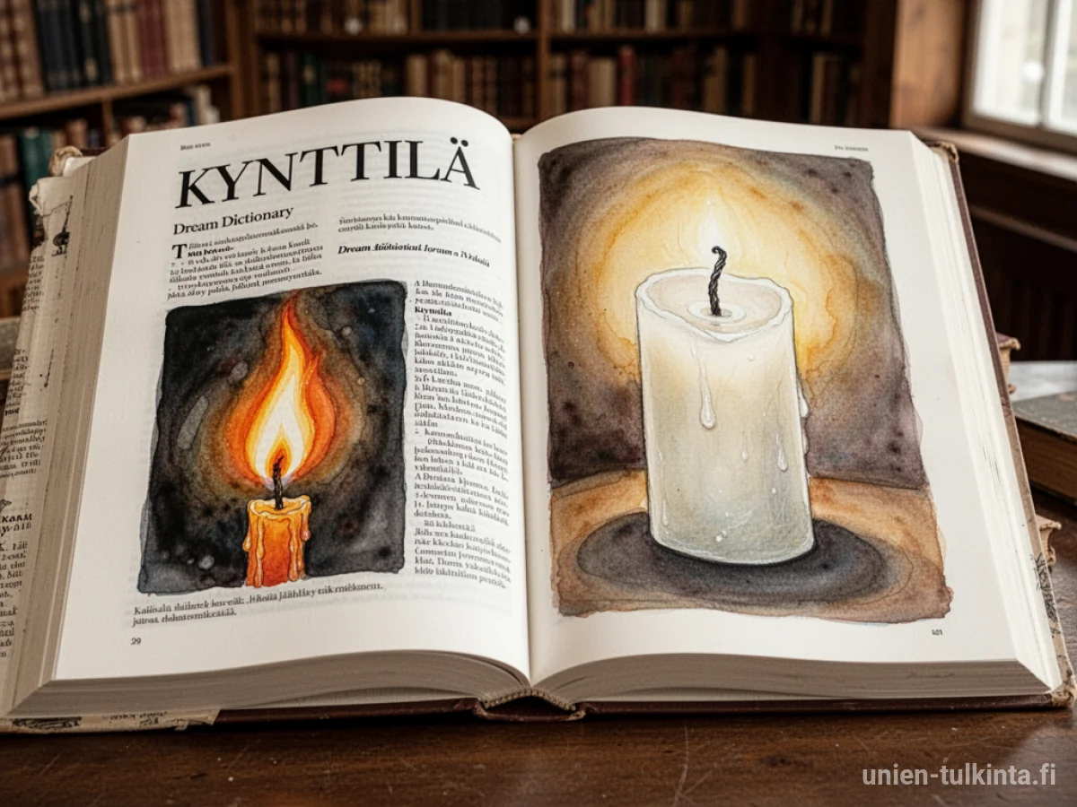Yleinen merkitys: unen symboli Kynttilä – arkkityypit ja symboliikka