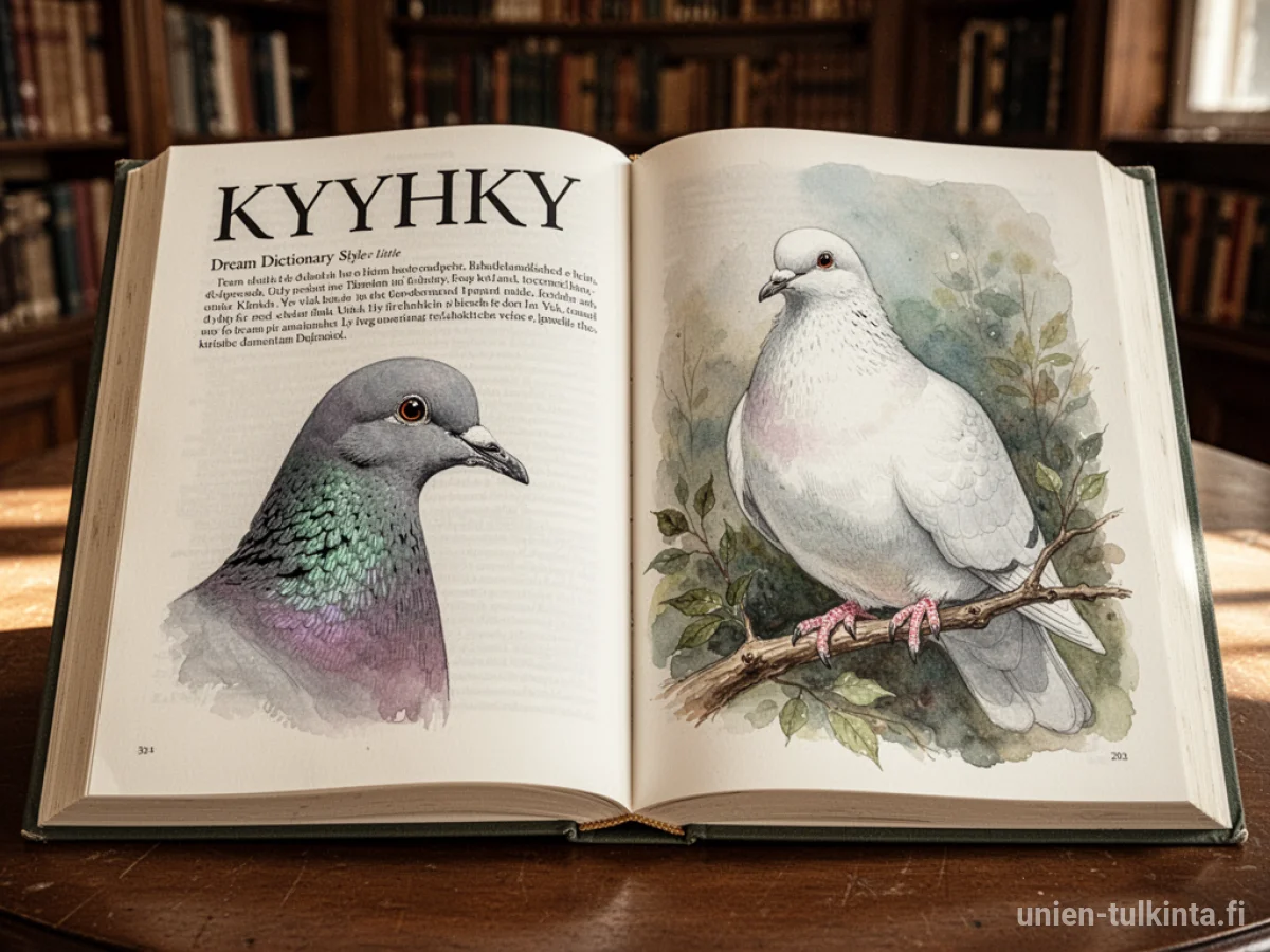 Yleinen merkitys: unen symboli Kyyhky – arkkityypit ja symboliikka