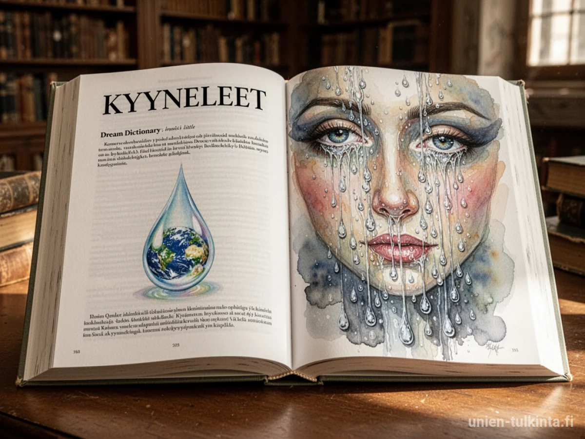 Yleinen merkitys: unen symboli Kyyneleet – arkkityypit ja symboliikka