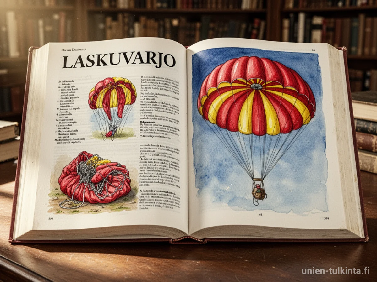 Yleinen merkitys: unen symboli Laskuvarjo – arkkityypit ja symboliikka
