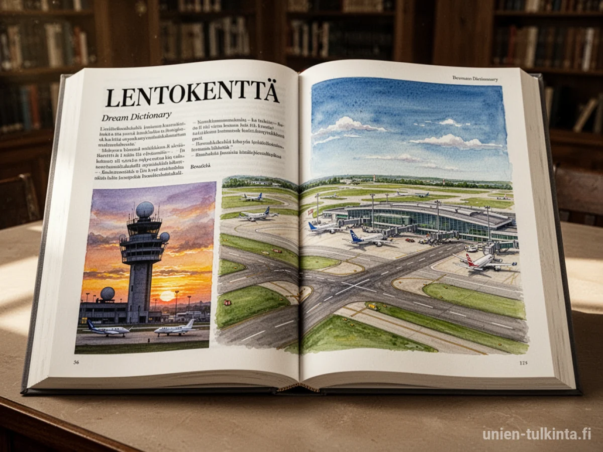 Yleinen merkitys: unen symboli Lentokenttä – arkkityypit ja symboliikka