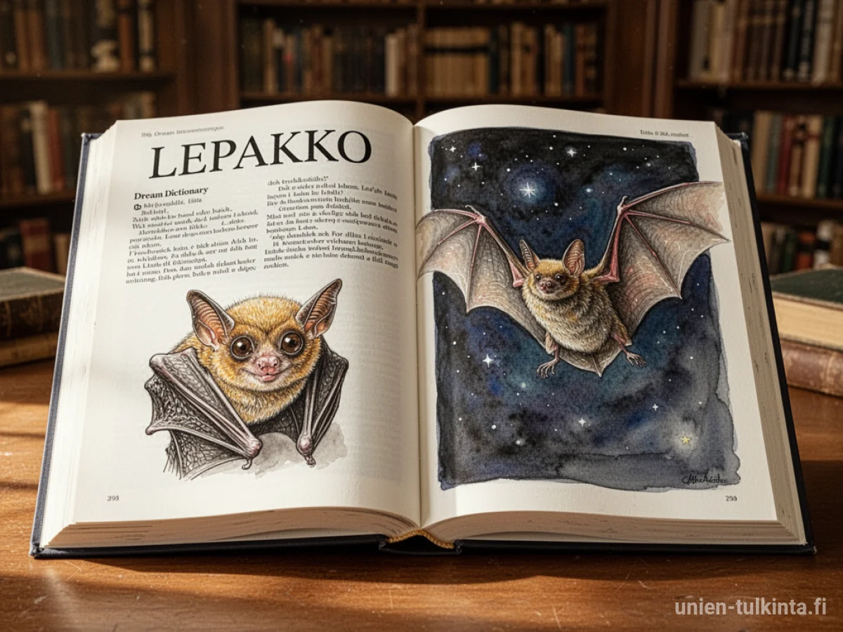 Yleinen merkitys: unen symboli Lepakko – arkkityypit ja symboliikka