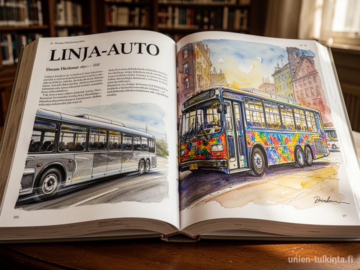 Yleinen merkitys: unen symboli Linja auto – arkkityypit ja symboliikka