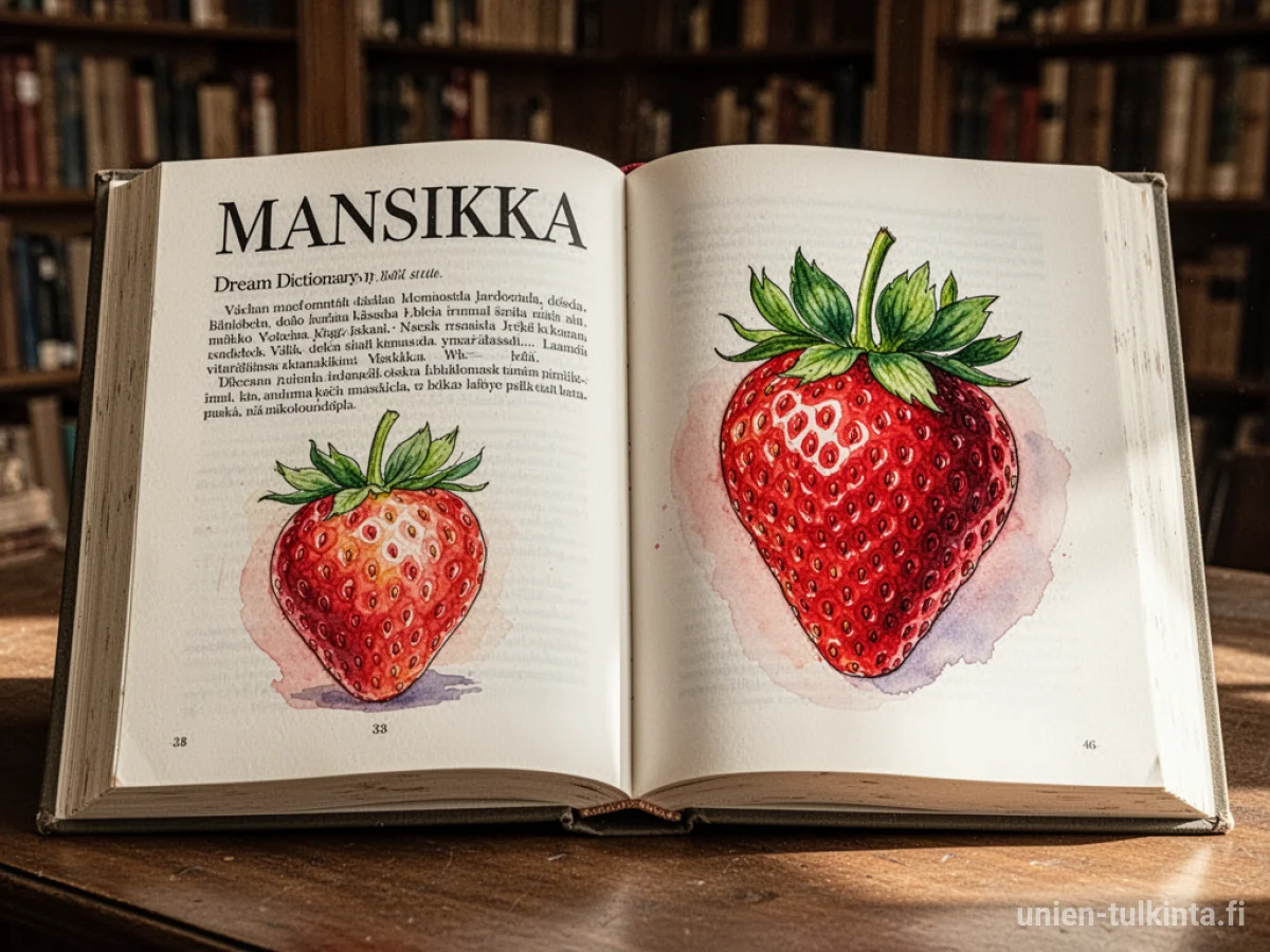 Yleinen merkitys: unen symboli Mansikka – arkkityypit ja symboliikka