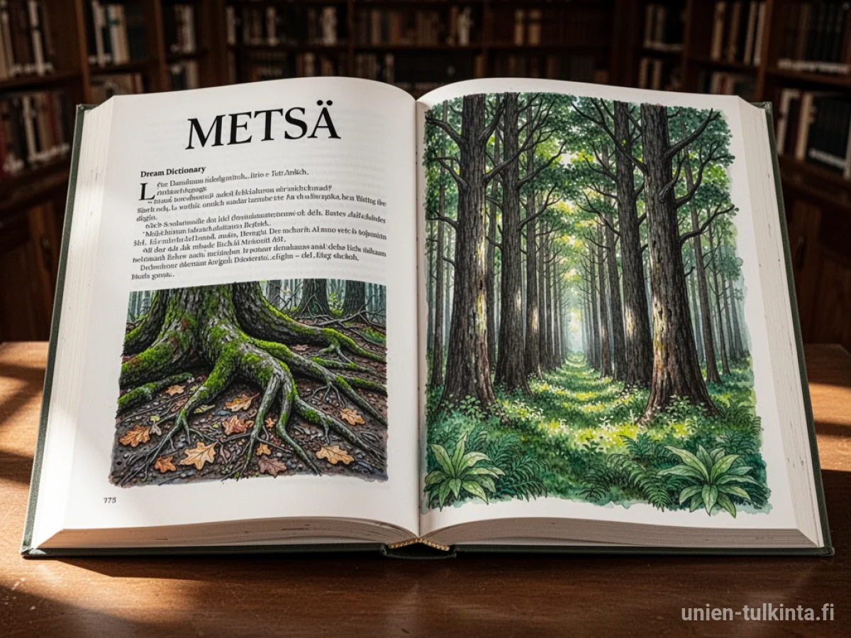 Yleinen merkitys: unen symboli Metsä – arkkityypit ja symboliikka