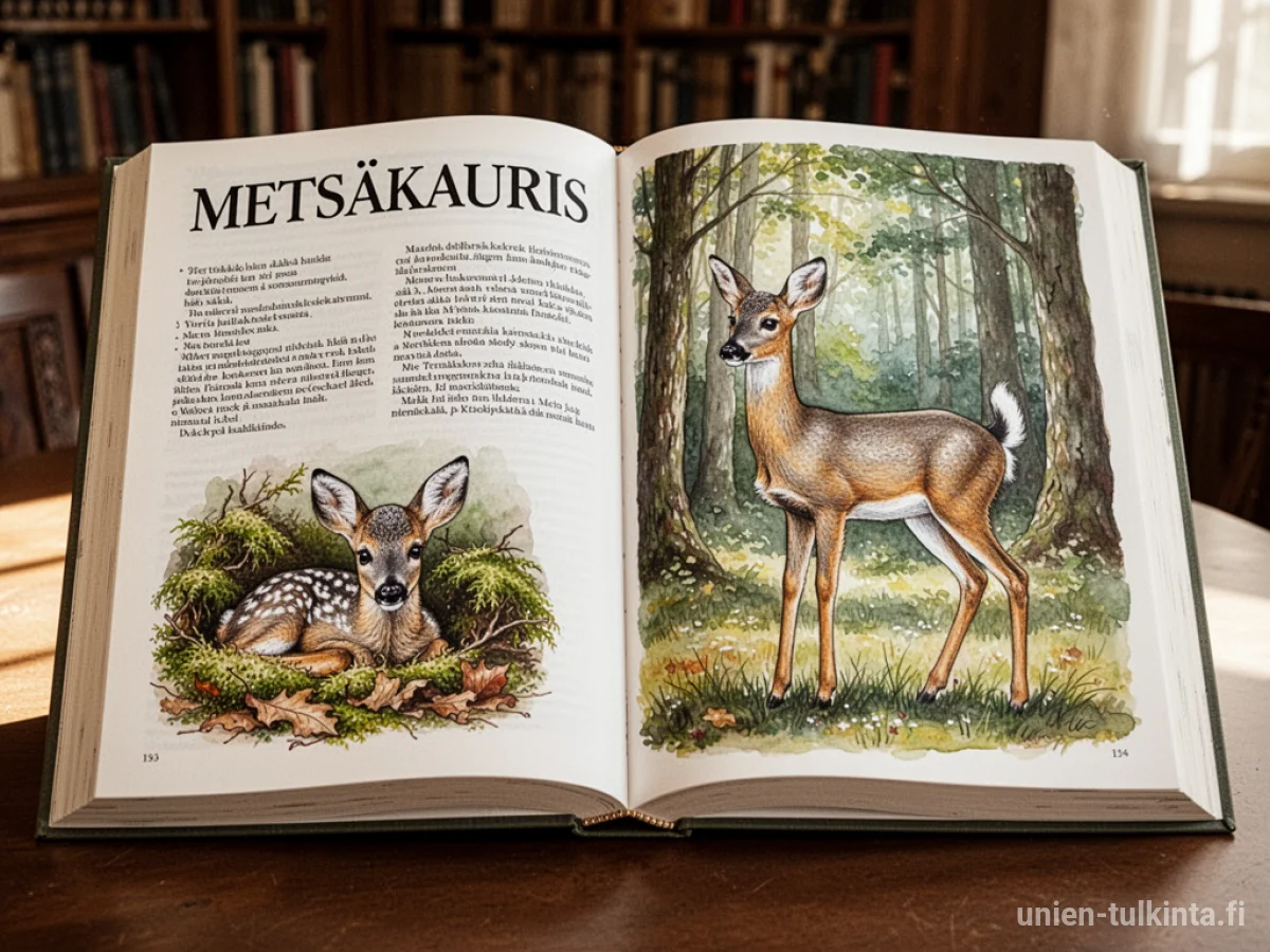 Yleinen merkitys: unen symboli Metsäkauris – arkkityypit ja symboliikka