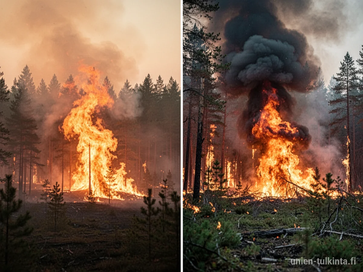 Yksityiskohtainen unen tulkinta: erilaiset tilanteet, joissa esiintyy Metsäpalo unessa