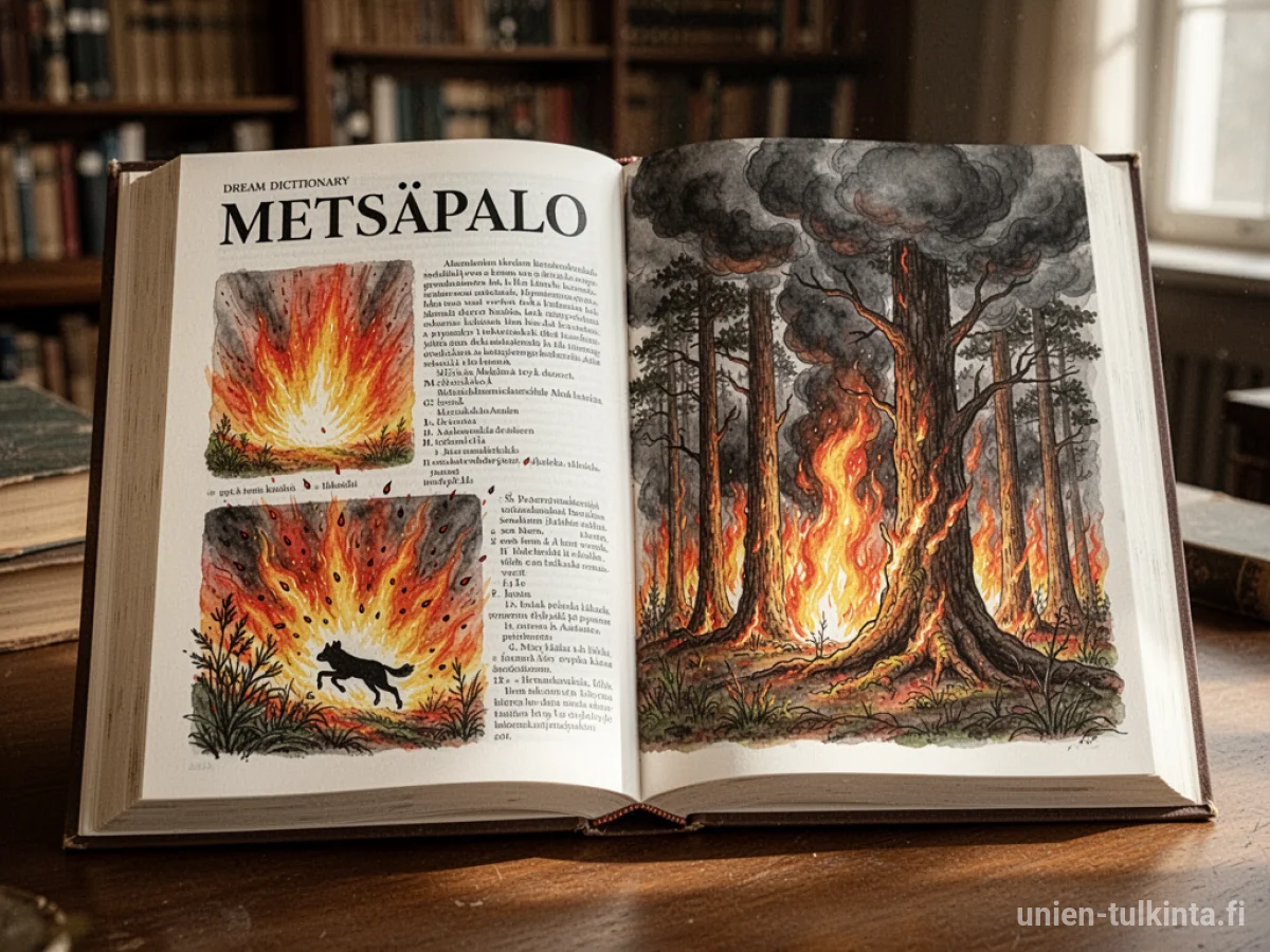 Yleinen merkitys: unen symboli Metsäpalo – arkkityypit ja symboliikka