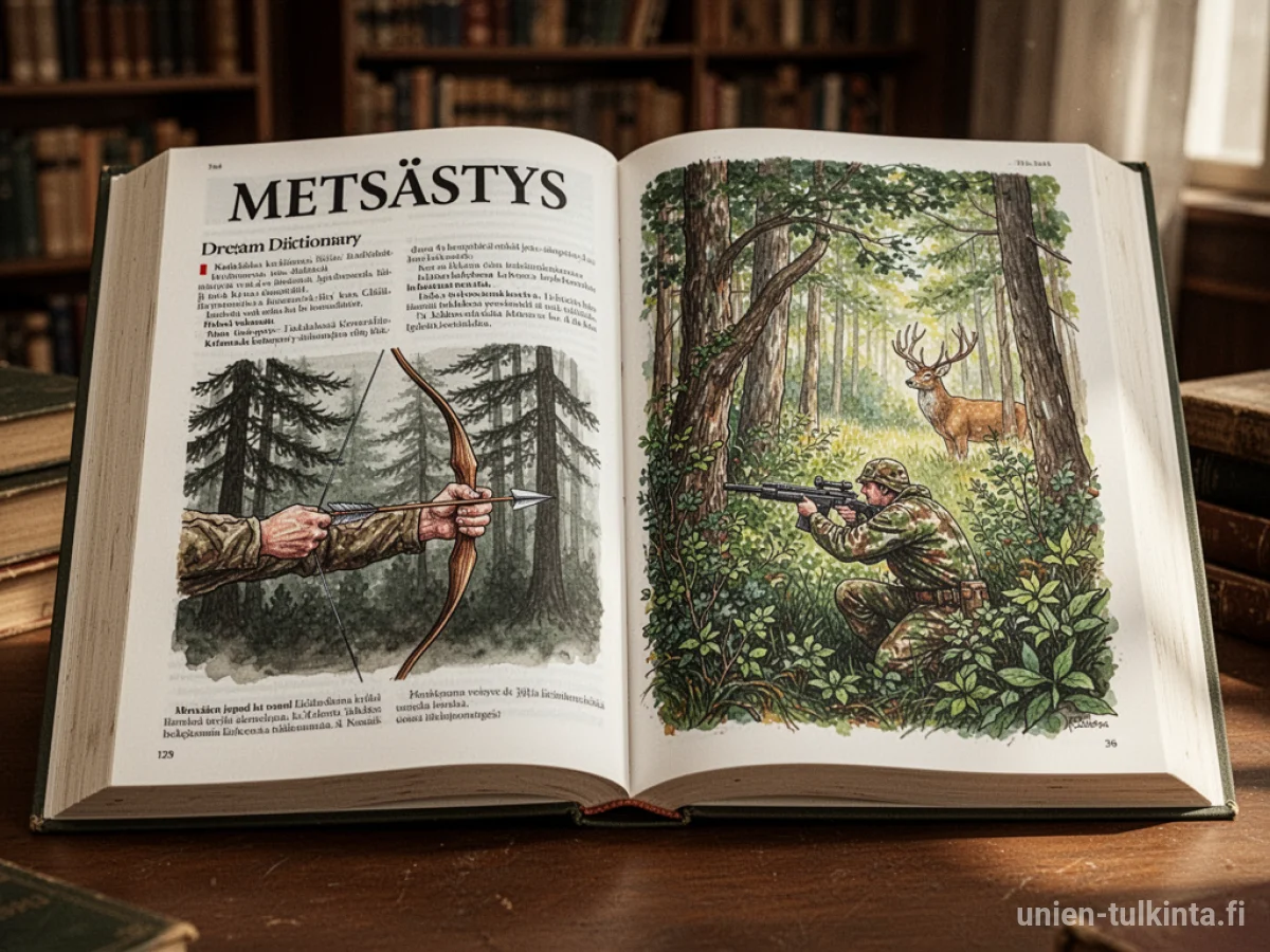 Yleinen merkitys: unen symboli Metsästys – arkkityypit ja symboliikka