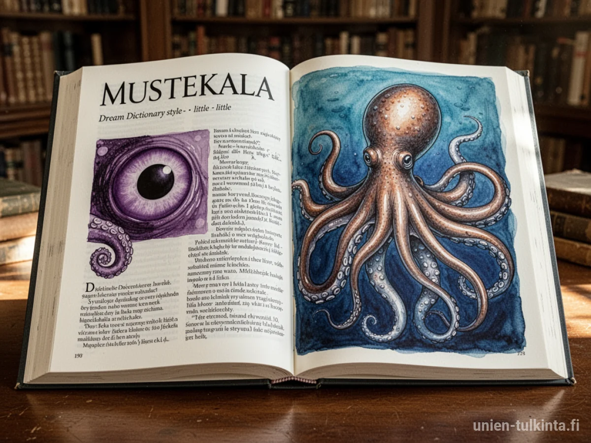 Yleinen merkitys: unen symboli Mustekala – arkkityypit ja symboliikka