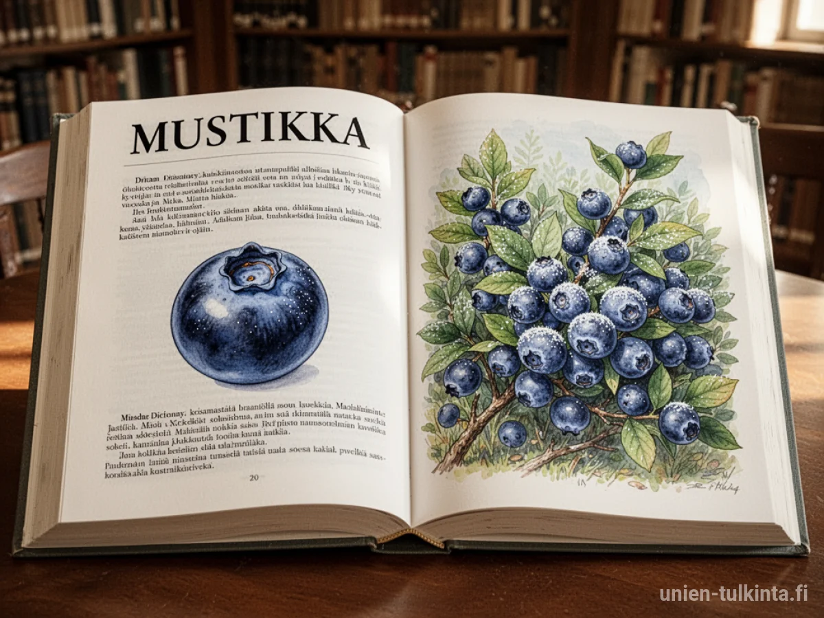 Yleinen merkitys: unen symboli Mustikka – arkkityypit ja symboliikka