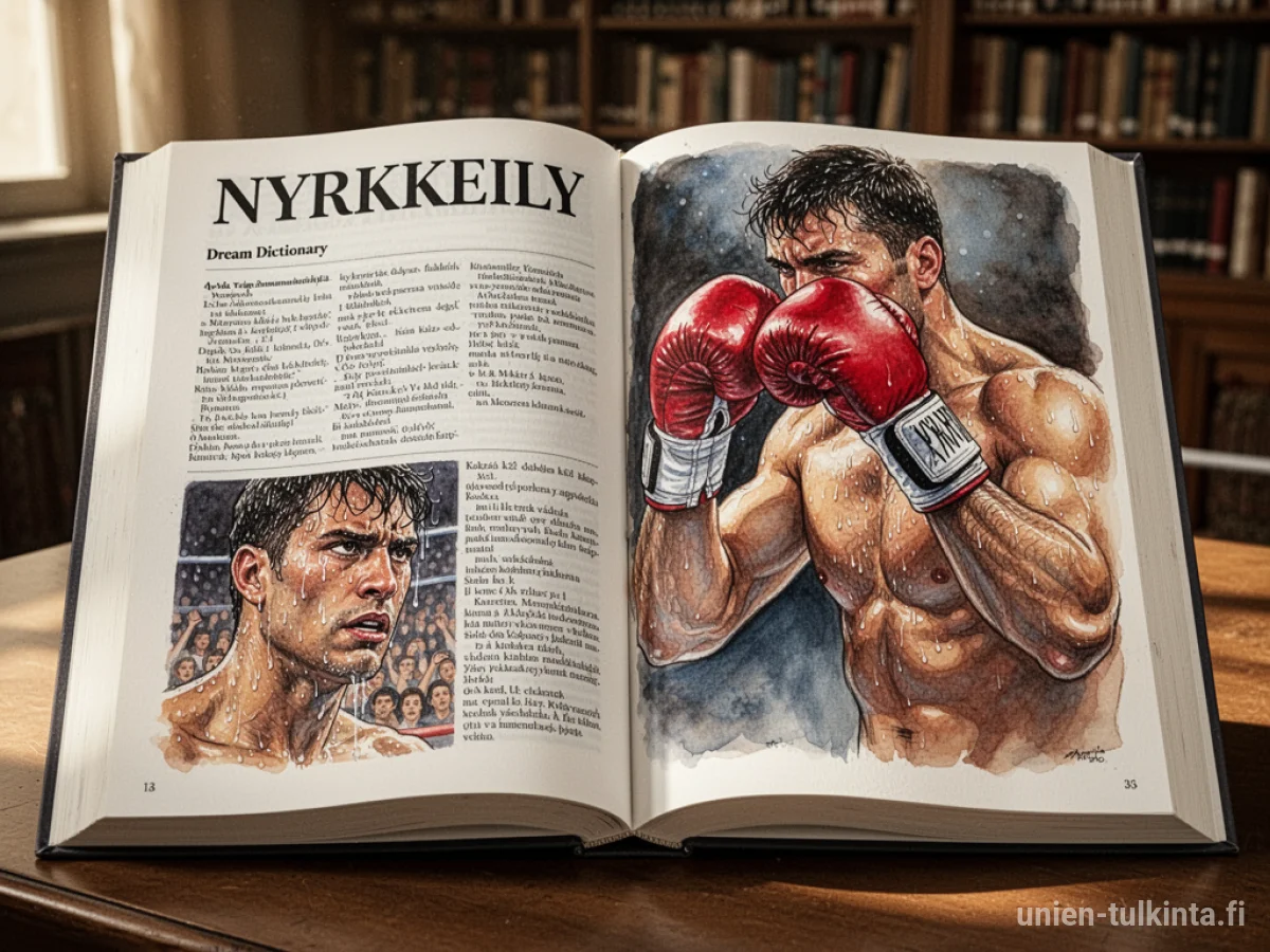Yleinen merkitys: unen symboli Nyrkkeily – arkkityypit ja symboliikka
