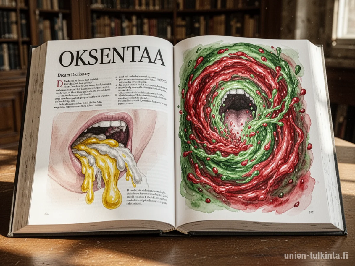 Yleinen merkitys: unen symboli Oksentaa – arkkityypit ja symboliikka