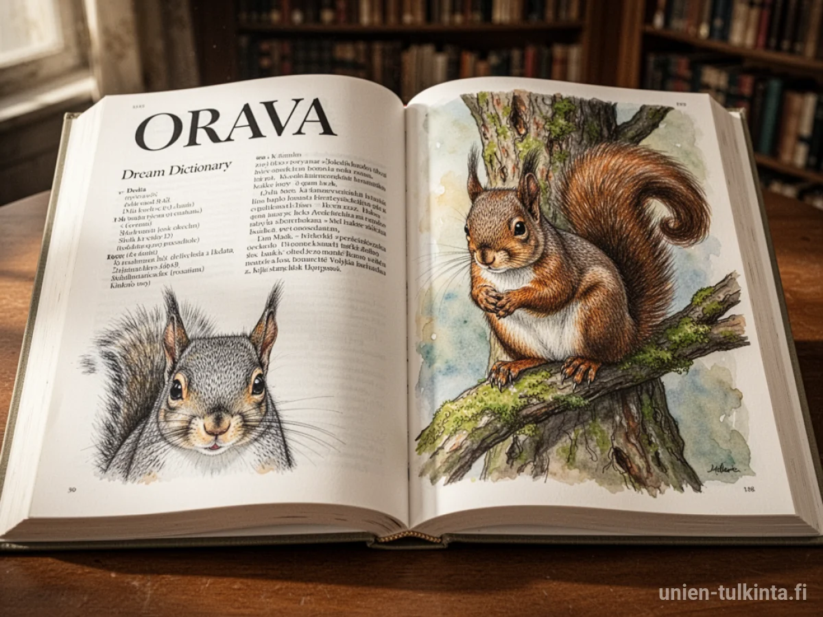 Yleinen merkitys: unen symboli Orava – arkkityypit ja symboliikka