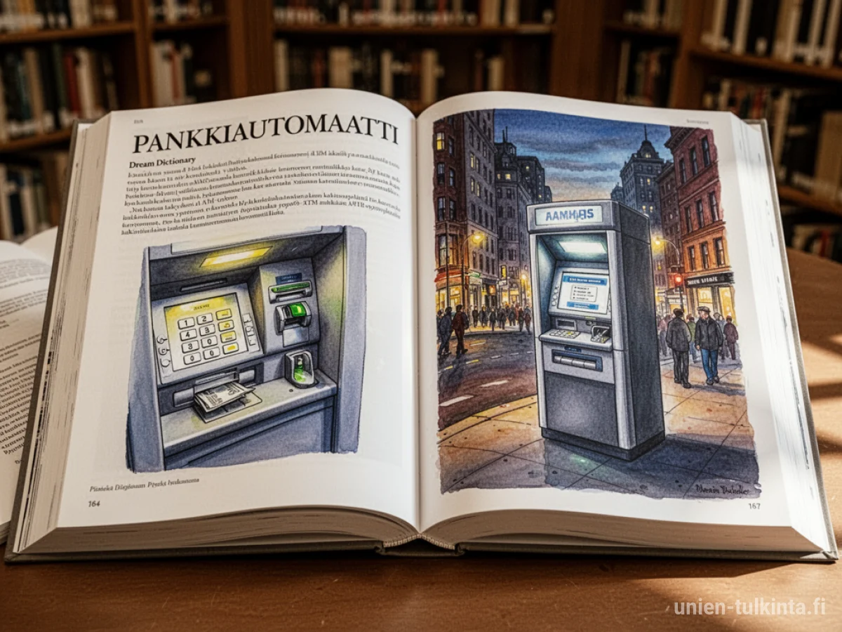 Yleinen merkitys: unen symboli Pankkiautomaatti – arkkityypit ja symboliikka