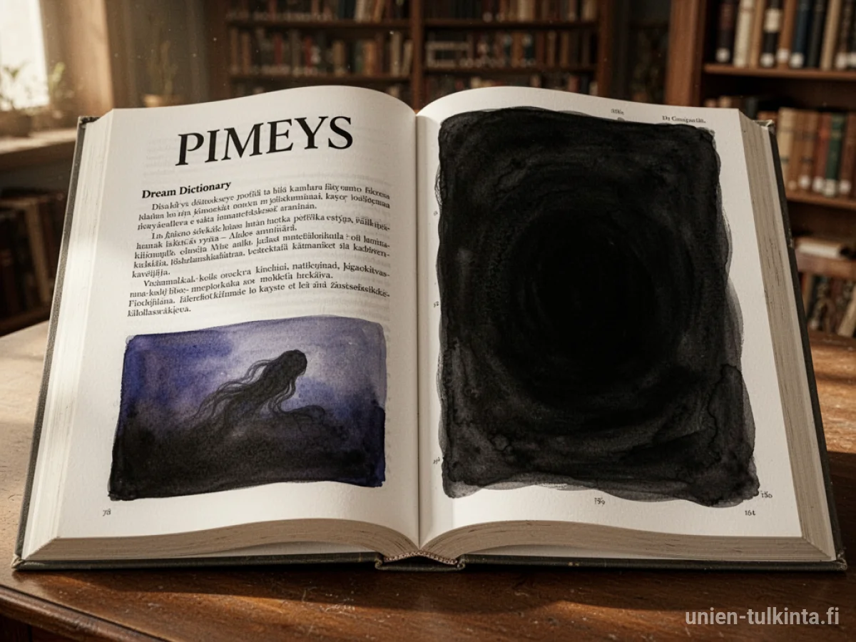Yleinen merkitys: unen symboli Pimeys – arkkityypit ja symboliikka