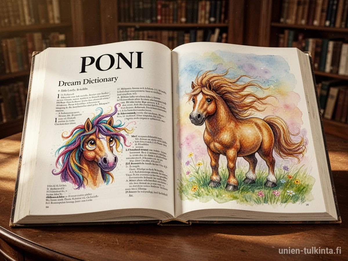 Yleinen merkitys: unen symboli Poni – arkkityypit ja symboliikka