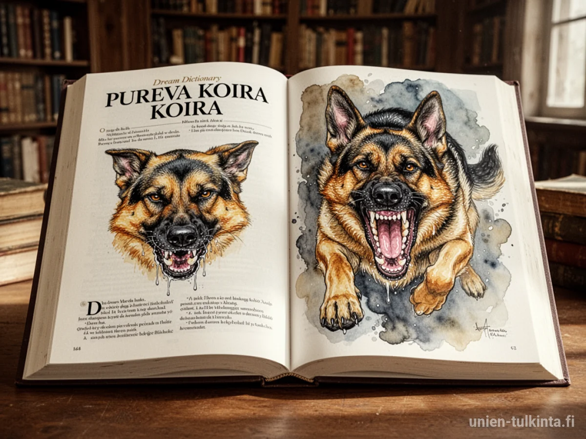 Yleinen merkitys: unen symboli Pureva koira – arkkityypit ja symboliikka